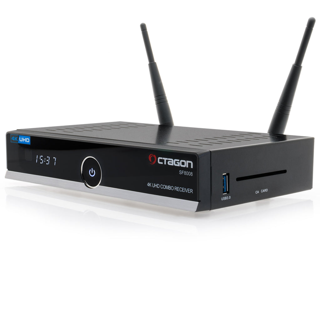 Octagon SF8008 4K Combo geeignet für alle Empfangsarten Open ATV 7.3 und Define 6.4