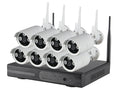 Wlan-Kamerasystem Funksystem mit 8 HD-Kameras und Wlan-Steuergerät
