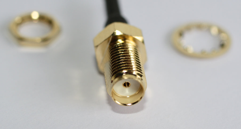 Adapter Verlängerungskabel UFL an RP SMA-Anschluss Antenne WiFi-Pigtail-Kabel IPX an RP-SMA-Buchse SMA an IPX 1.13