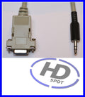 Datenkabel RS232 auf Klinke (3,5 mm/3-polig)