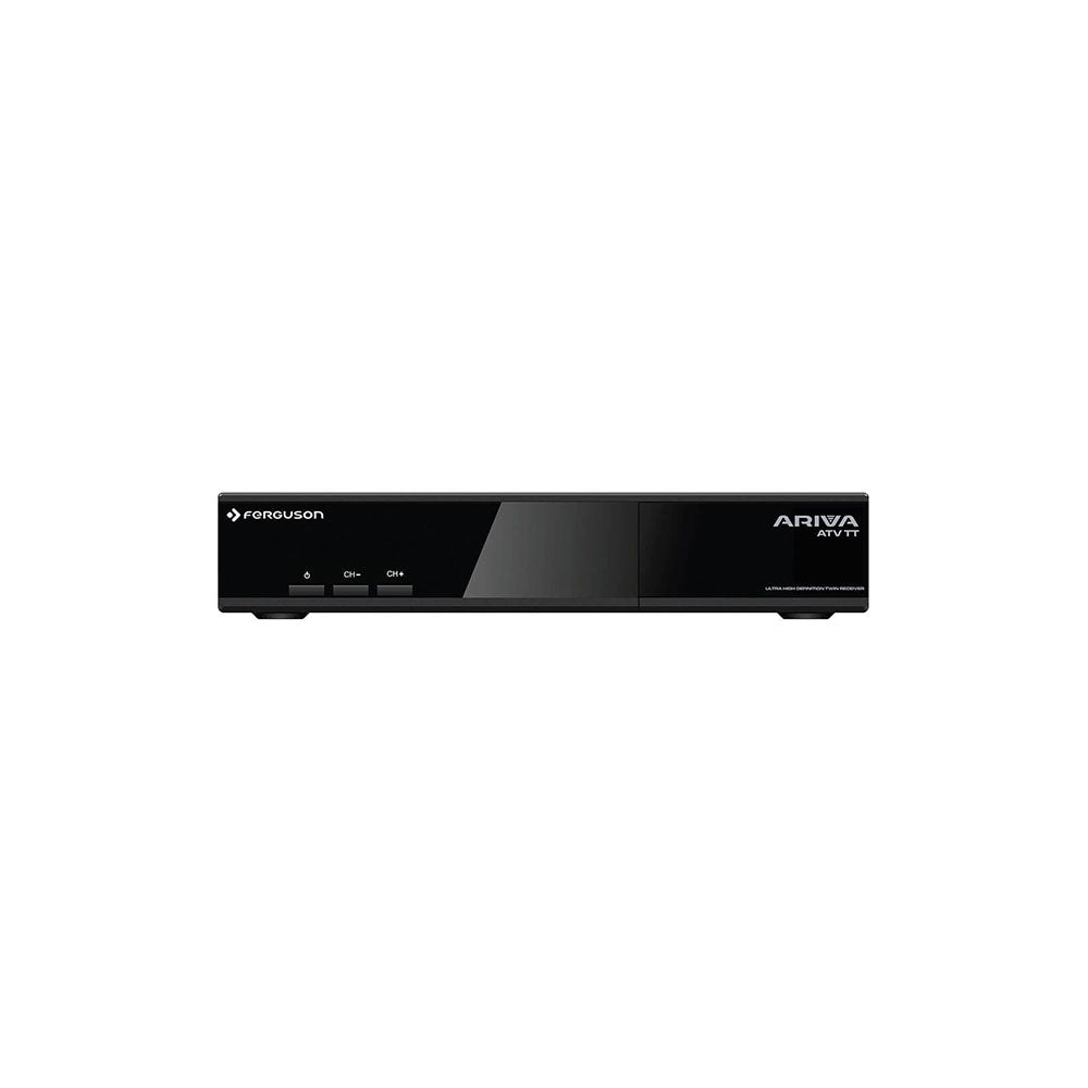 Ferguson Ariva ATV TT 4K UHD Twin-Sat Android 8.0, Open ATV 7.4 Linux 2 x Fernbedienung
