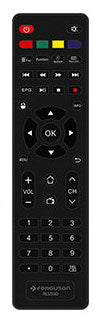 Ferguson Ariva ATV TT 4K UHD Twin-Sat Android 8.0, Open ATV 7.4 Linux 2 x Fernbedienung