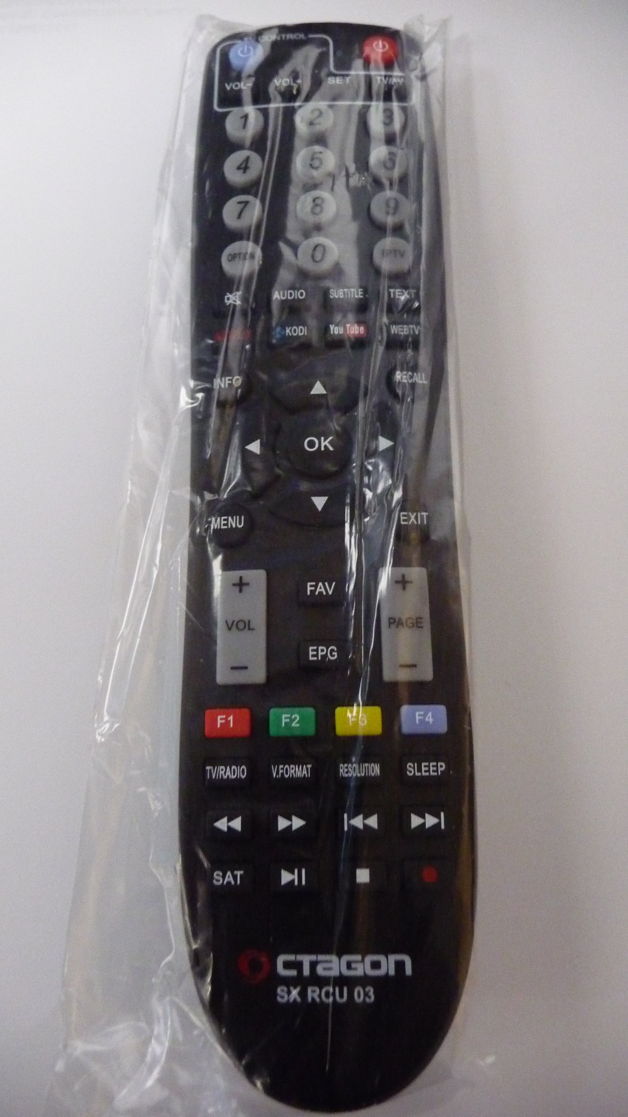 Fernbedienung Original für Octagon SX 88, 88+, 888, 89, 889