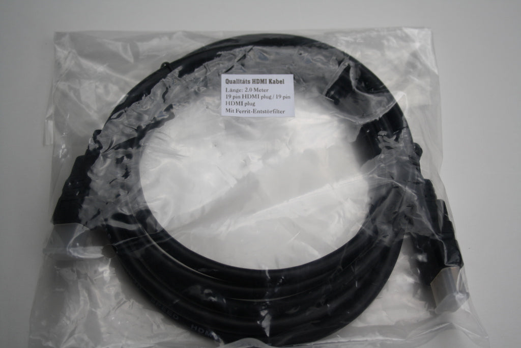 Qualitäts HDMI Kabel mit Ferrit Entstörfilter
