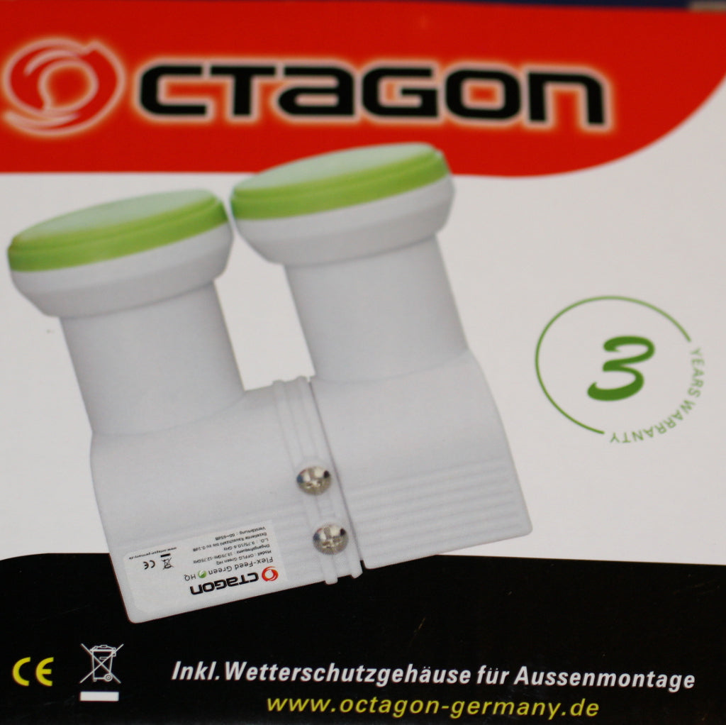 Octagon Flex-Feed Green LNB HQ