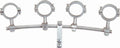 Multifeed-Halterung 4-fach (Aluminium)