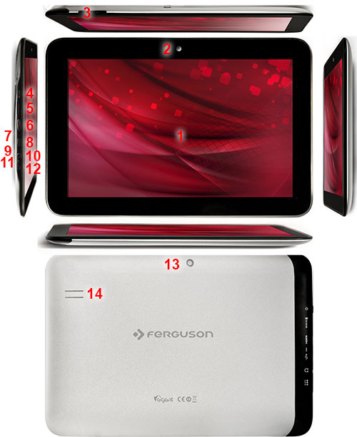 Tablet PC Ferguson Regent 10
