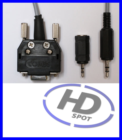 Datenkabel RS232 auf Klinke (3,5 mm/3-polig) mit Digitus Adapter und Nullmodemkabel