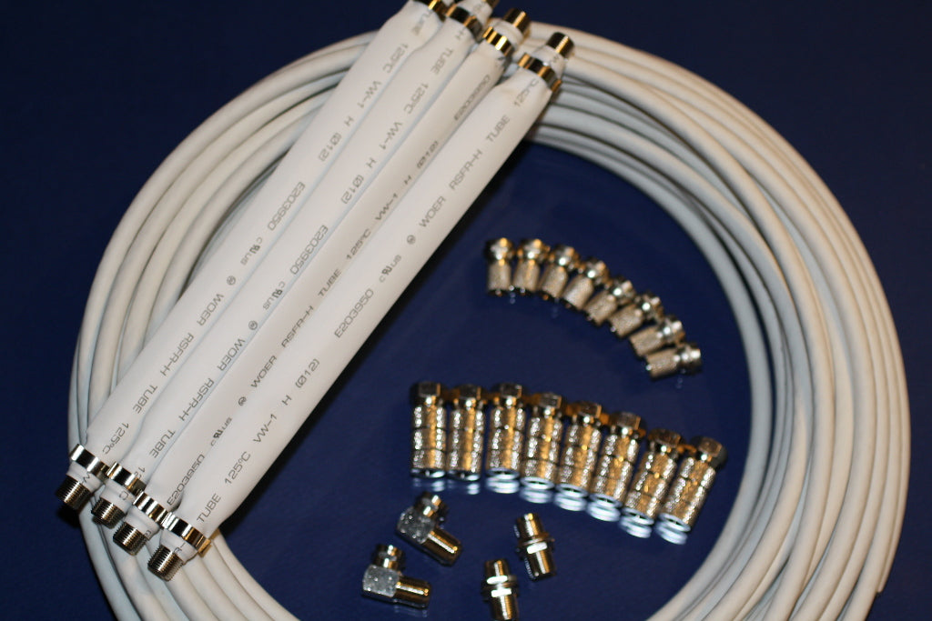 Kabel - und Stecker - Set mit Fensterdurchführung für H30D4