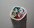 Quad-Koaxial-Kabel 100 dB