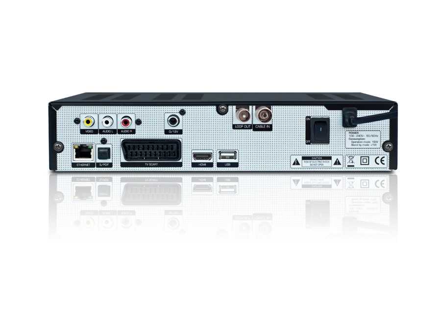 Opticum XC 406p HDTV-Kabelreceiver mit Wlan-Stick und HDMI-Kabel