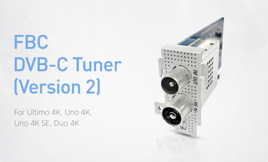 FBC DVB-C Kabel-Tuner Plug&Play für VU+ 4K UHD 
