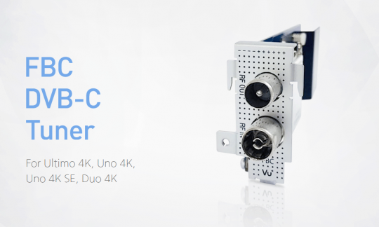 FBC-DVB-C Kabel-Tuner Plug&Play für VU+ 4K UHD 