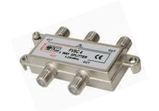 Sat-Verteiler 4-fach (5-2400 MHz Splitter) 