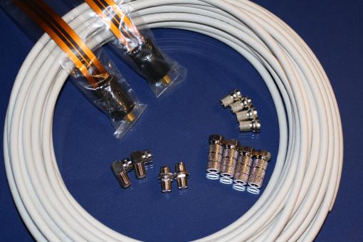 Kabel - und Stecker-Set Selfsat H30D2 High-Quality 