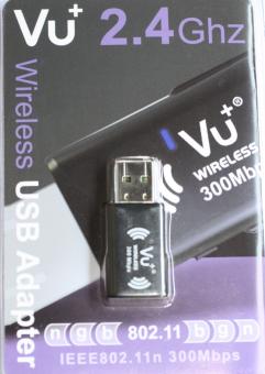 VU+ Wireless Wlan USB 2.0 Adapter 300Mbps inkl. WPS Setup 